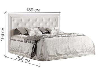 Двуспальная кровать Амели