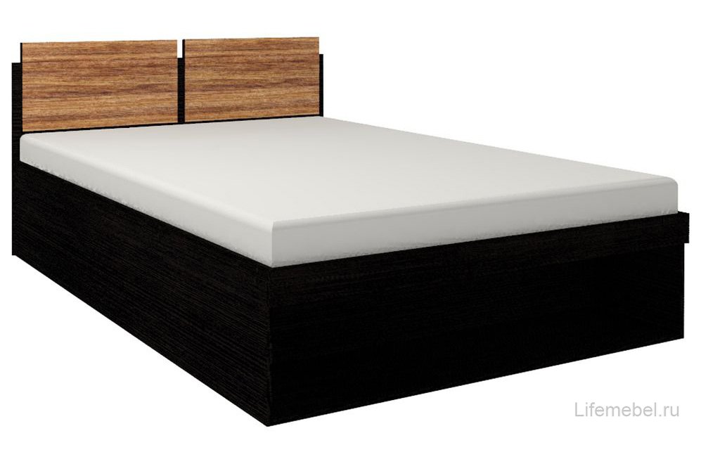 Кровать Hyper 160x200 см с ПМ палисандр