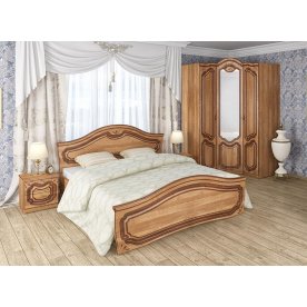 Кровать Орхидея СП-002-12 ольха с патиной