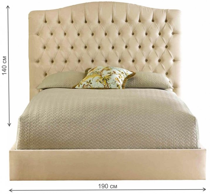 Кровать Zea C-048 180 см х 200 см бежевый