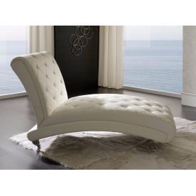 Шезлонг Перри белый