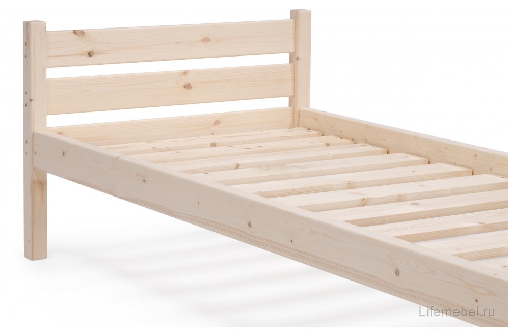 Односпальная кровать Классика 80 x 200 см с основанием