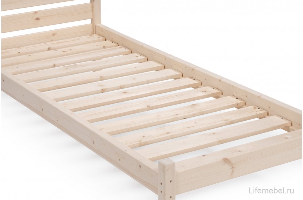 Односпальная кровать Классика 80 x 200 см с основанием