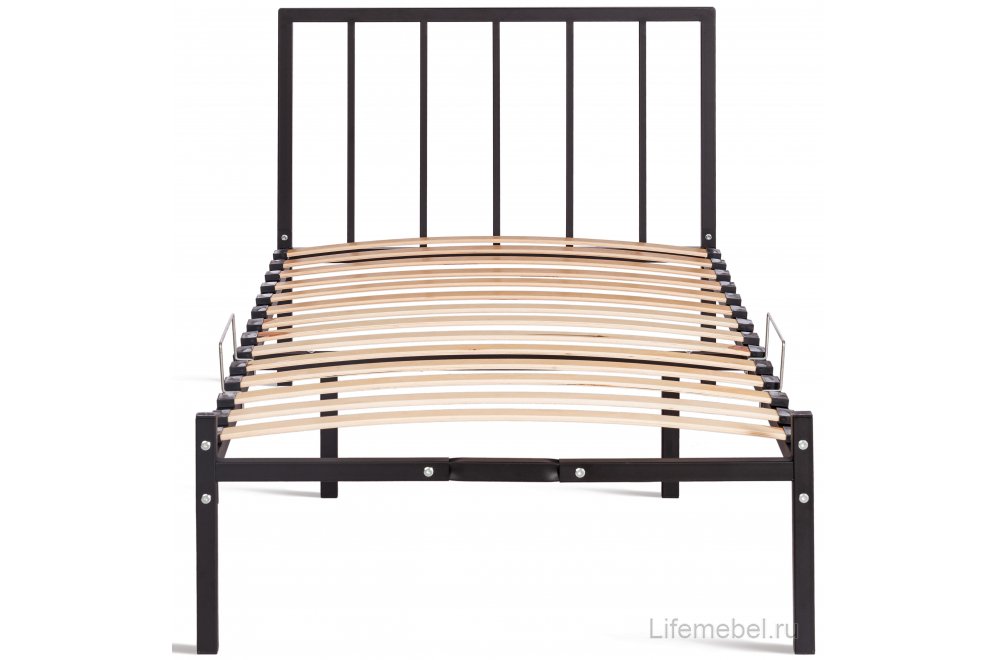 Односпальная кровать Bruno 90х200 черный