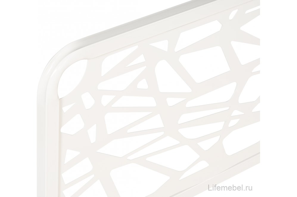 Односпальная кровать Кубо 90х200 белый