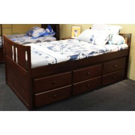 (НЕ АКТИВЕН) Кровать Сaptain Bed с дополнительным спальным местом