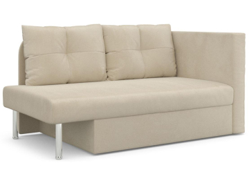 Детская кровать Алиса 80х205 бежевый бархат star velvet 6 light beige