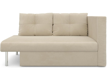 Детская кровать Алиса 80х205 бежевый бархат star velvet 6 light beige