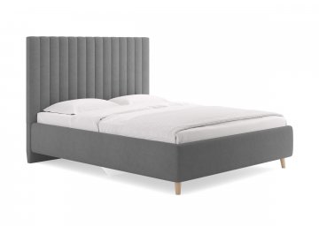 Односпальная кровать Amanda серый лаунж