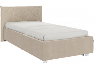 Детская кровать Бест 90х200 капучино велюр