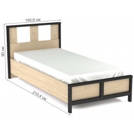 Односпальная кровать Бостон