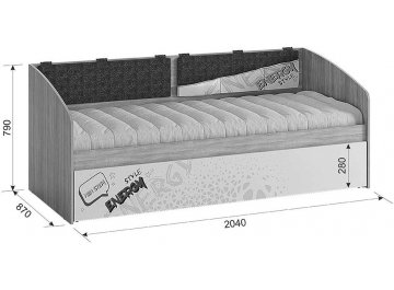 Подростковая кровать Энерджи