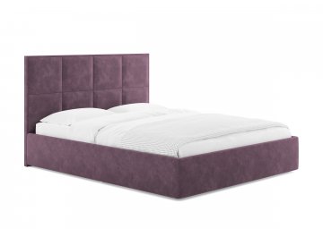 Односпальная кровать Helga лаванда микровелюр