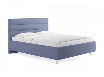 Односпальная кровать Linda синий тедди