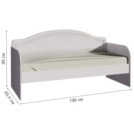 Односпальная кровать Melania 12