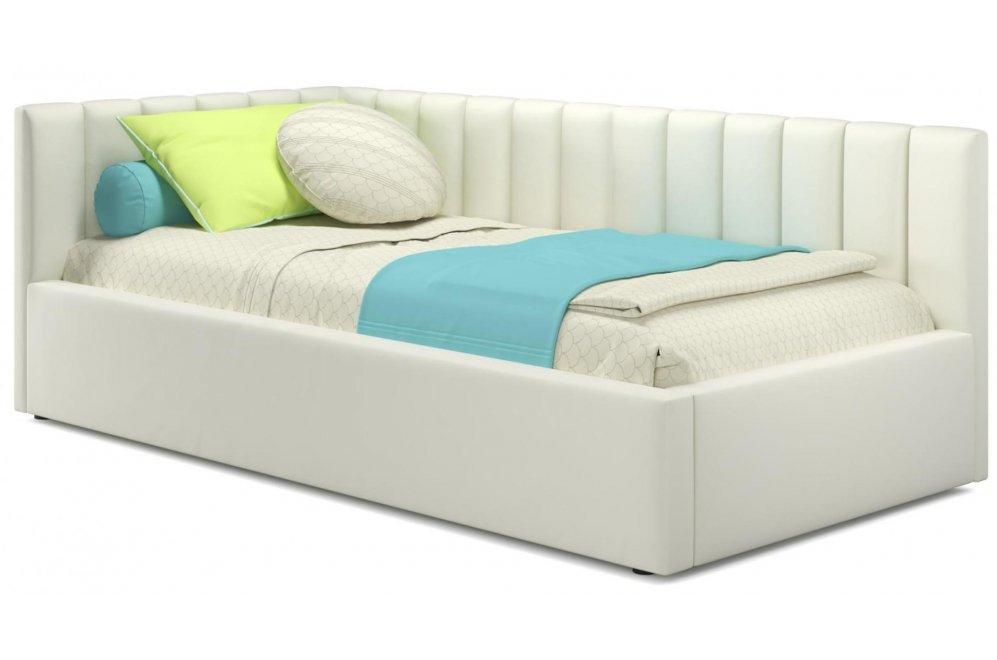 Тахта Milena 90х200 с ПМ бежевый велюр