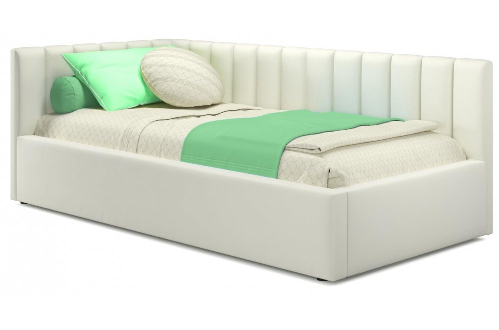 Тахта Milena 90х200 велюр бежевый