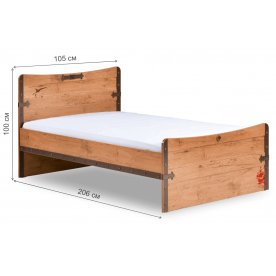 Односпальная кровать Pirate