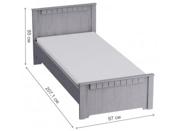 Односпальная кровать Прованс