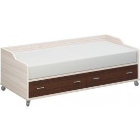 Односпальная кровать КР-5 с колесами