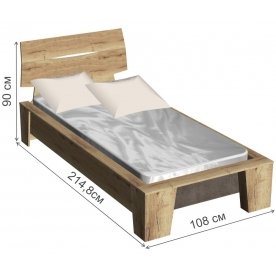 Односпальная кровать Стреза