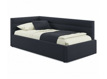 Односпальная кровать Aura черный