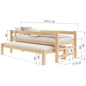 Подростковая кровать Лего