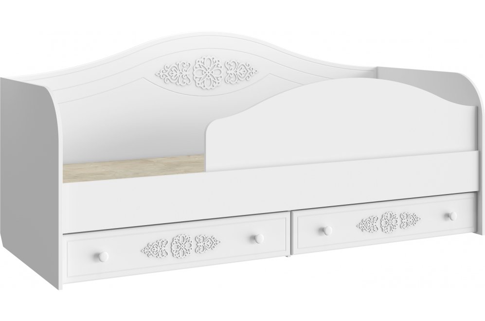 Софа Ассоль АС-10 80х200 белое дерево