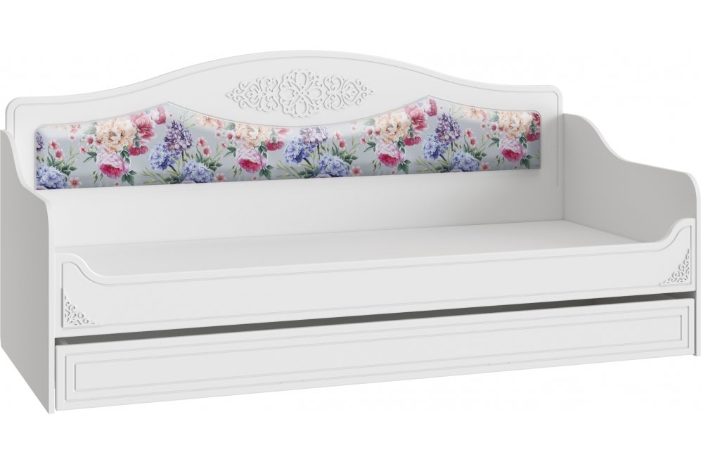 Софа Ассоль АС-47 90х200 белое дерево