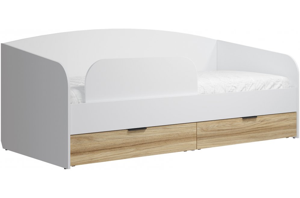 Софа Скайлайт СЛ-31К 90х200 блэквуд ячменный / белая