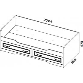 Софа Тоскана ТД-353.12.01 80х200