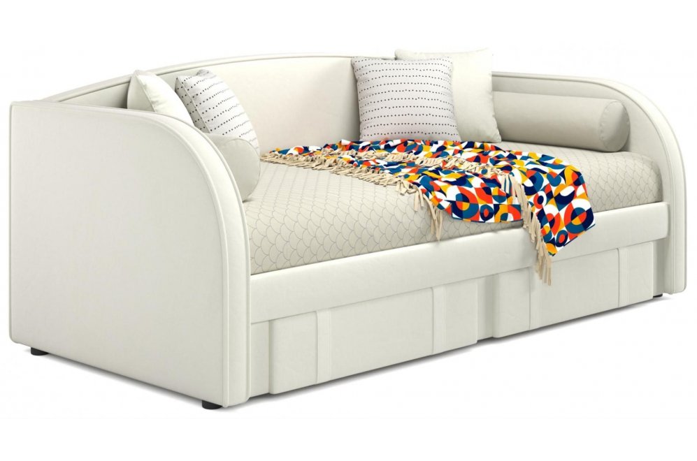 Софа Elda 90х200 бежевый велюр