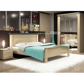 Полутораспальная кровать Диана Д3В