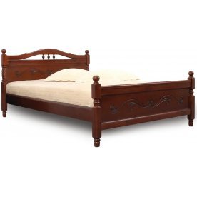 Полутораспальная кровать Людмила-17