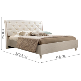 Полутораспальная кровать Венеция