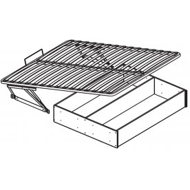 Полутораспальная кровать Эрика