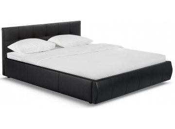 Полутораспальная кровать Афродита молочный велюр bingo bone