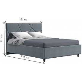 Полутораспальная кровать Амбер