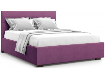 Полутораспальная кровать Garda 140 фиолетовый велюр (velutto 15)