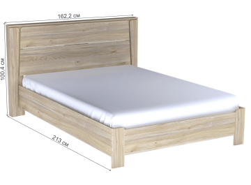 Полутораспальная кровать Юта