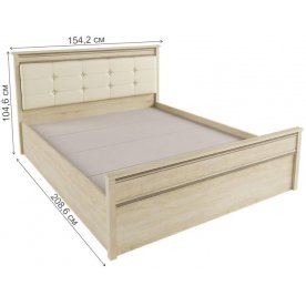 Полутораспальная кровать Ливорно с настилом