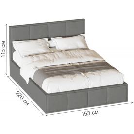 Полутораспальная кровать Октавия Стандарт