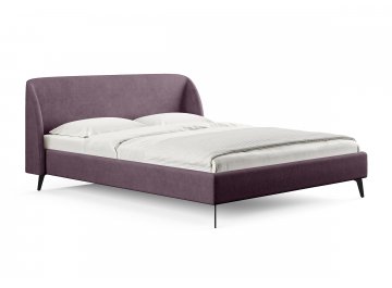 Двуспальная кровать Rosa лаванда микровелюр