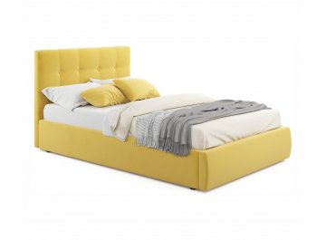 Полутораспальная кровать Selesta желтый
