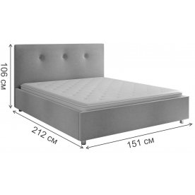 Полутораспальная кровать Стефано