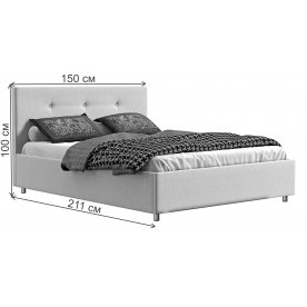 Полутораспальная кровать Стефано