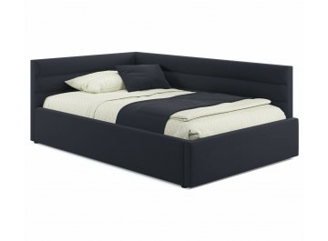 Полутораспальная кровать Aura черный