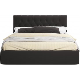 Полутораспальная кровать Verona 140х200 с ПМ велюр шоколад