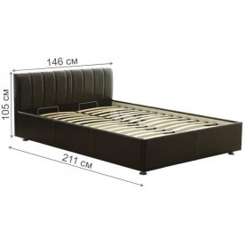 Полутораспальная кровать Зевс