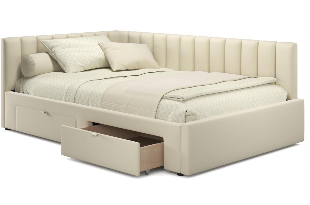 Тахта Milena 120х200 бежевая